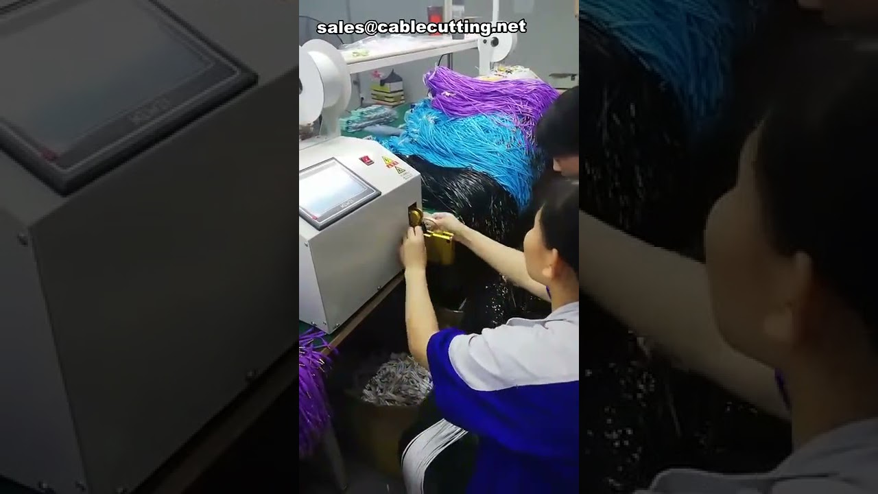 Automatische kabelbindmachine voor oortelefoonsnoeren | Draad twist machine