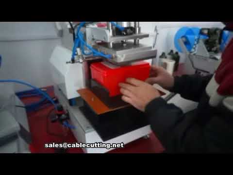 Fire-Box etiketteermachine voor platte oppervlakken - Snel & Precisie