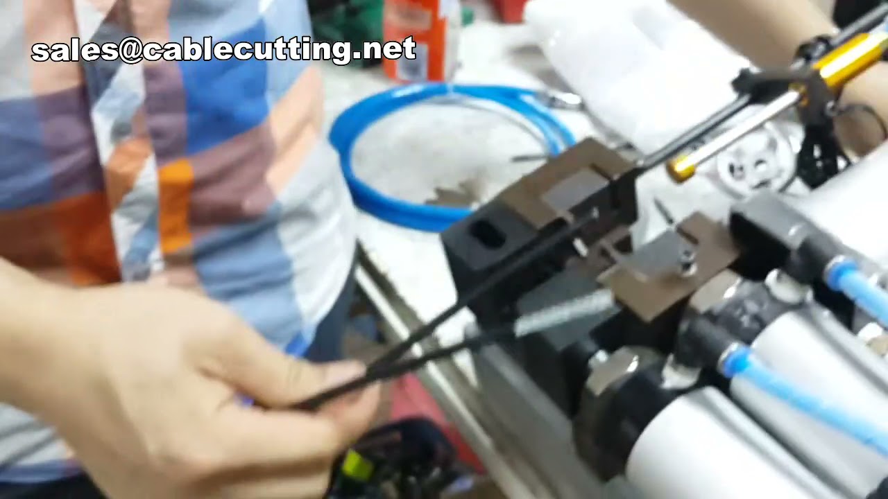 Pneumatische draadstripmachine - Efficiënt en geautomatiseerd strippen