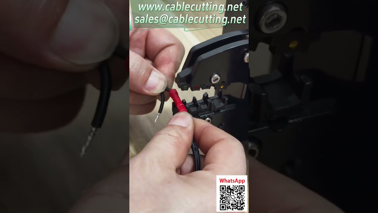 Professionele 16M Pneumatische Krimpmachine | 2,3 Ton Verticale Kracht voor 16 mm² Kabels