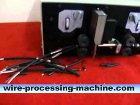 Multi & single Core Wire Stripping Cutting Machine (WPM-09K) http://www.cablecutting.net/