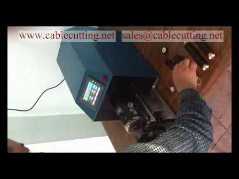 Automatische coaxkabel stripmachine – efficiënt en precisie