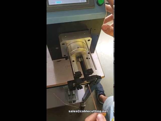 Kleine coaxkabel snij- en stripmachine | Efficiënte draadstripper voor industrie en hobby
