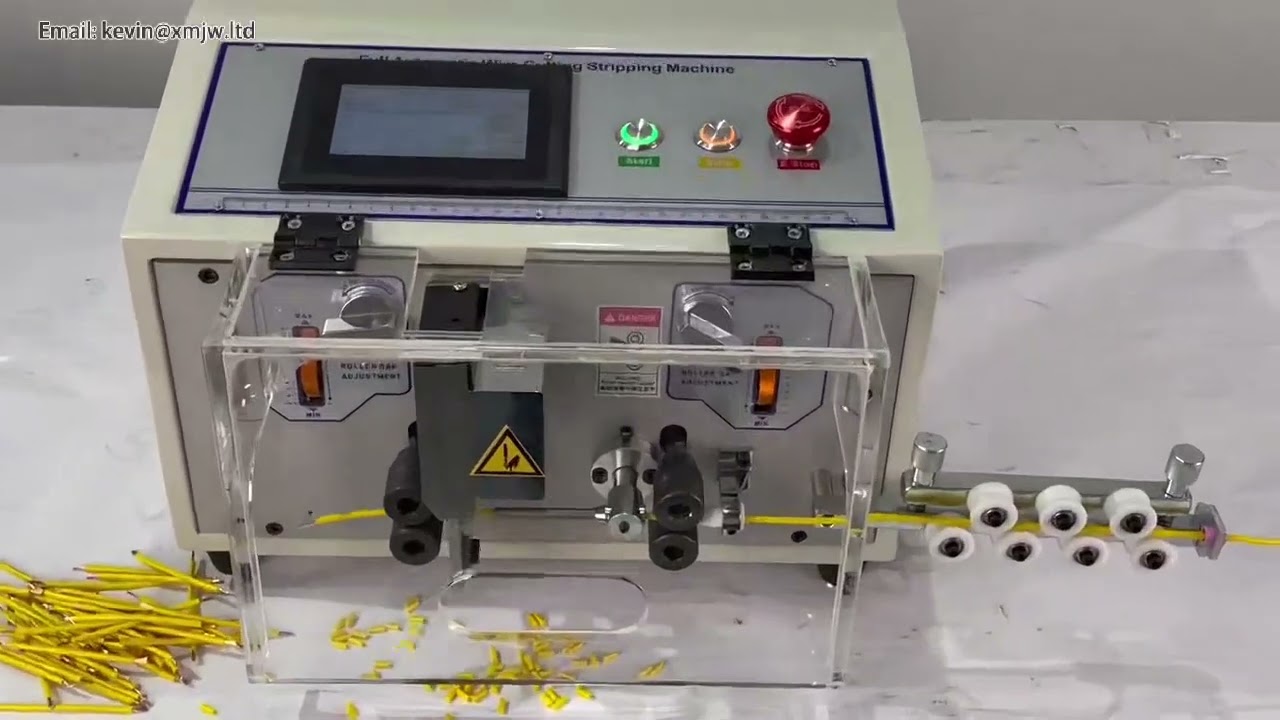 SWT 508SD S Automatic Computer Wire Stripping Peeling Cutting Machine 0 1 to 4mm2 Wire Stripper Touc