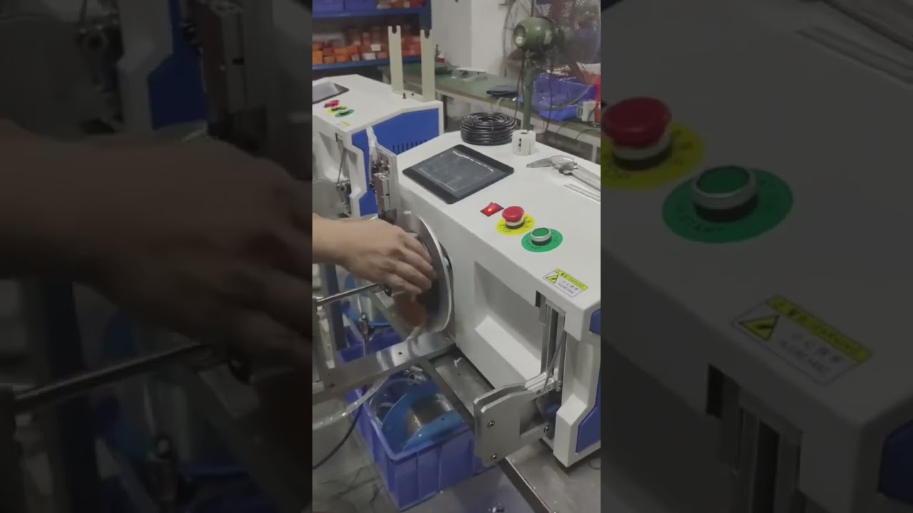 Efficiënte Draad Sorteer-, Wikkel- en Bindmachine – Snel & Netjes
