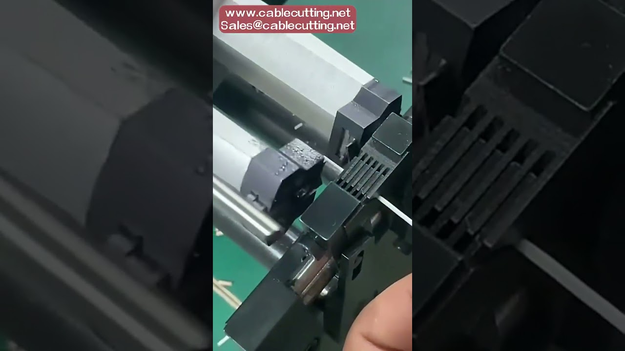 Automatische coaxiale draadstripmachine voor RG6, RG7, RG8, RG9, RG11, RG58, RG59, RG56, RG174, RG178, RG316