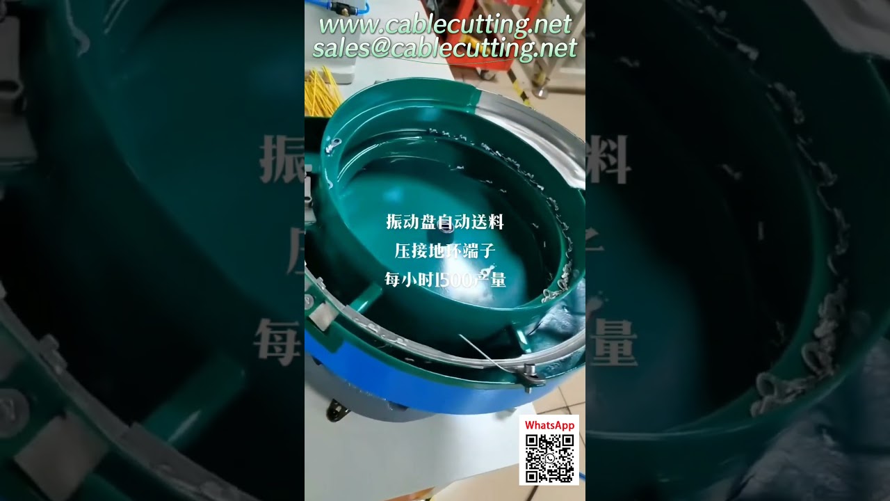 Automatische draadverwerkingsmachine – Knippen, strippen, oprollen & verpakken