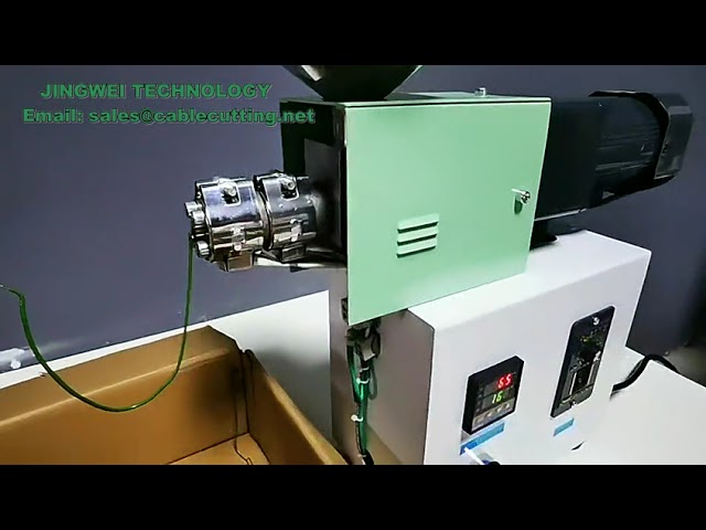 SJ12 Desktop mini plastic extruder – Kleine enkelschroef extrusiemachine voor laboratoria en R&D