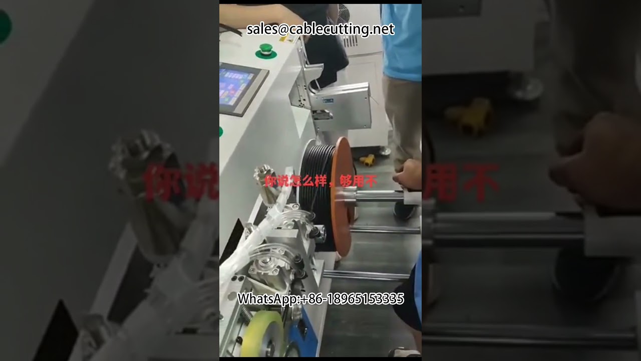 Draad- en kabeloprol- en bindmachine | Efficiënte verpakking voor kabels