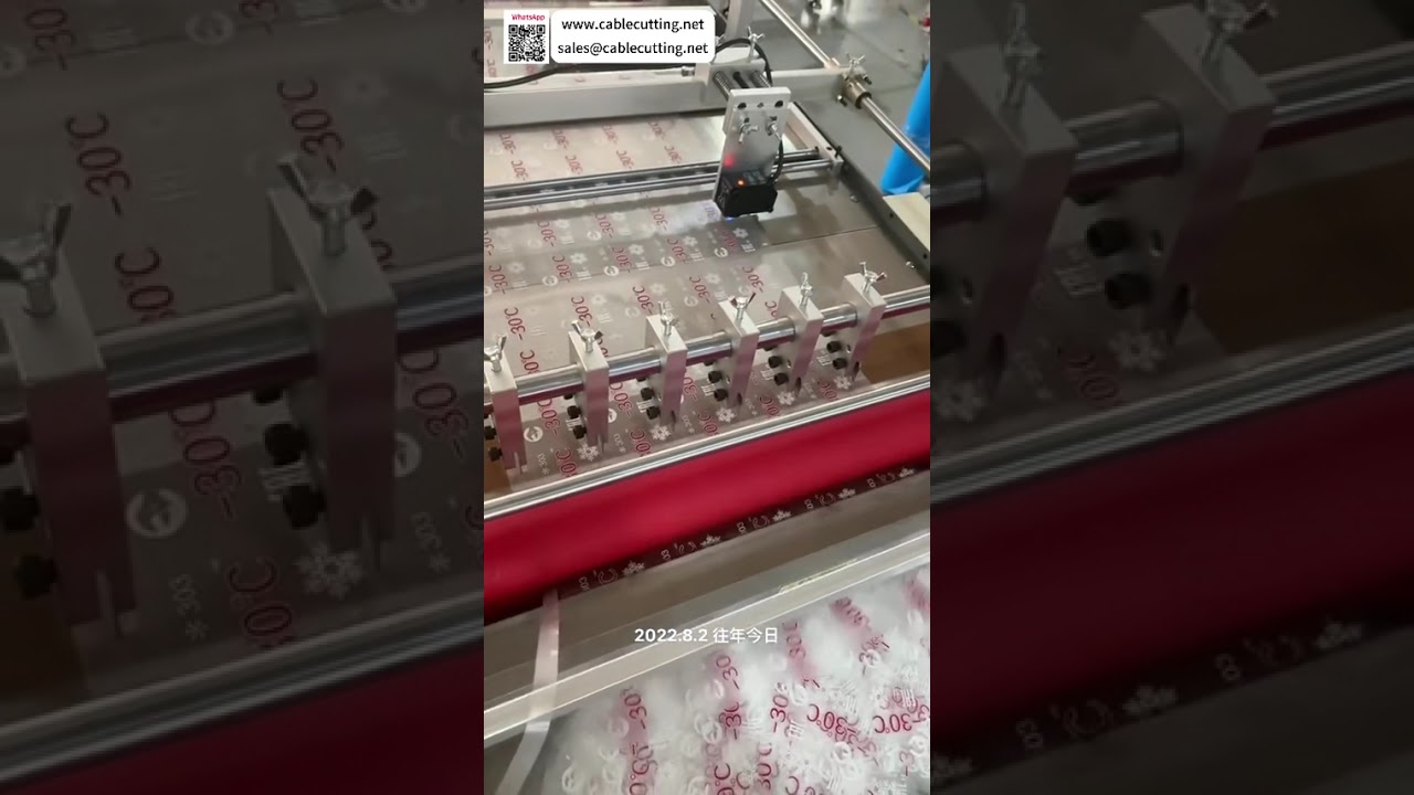 Hoogwaardige snij- en dwarsdoorsnijdemachine voor warmteoverdrachtsfolie - Professionele industriële opstelling