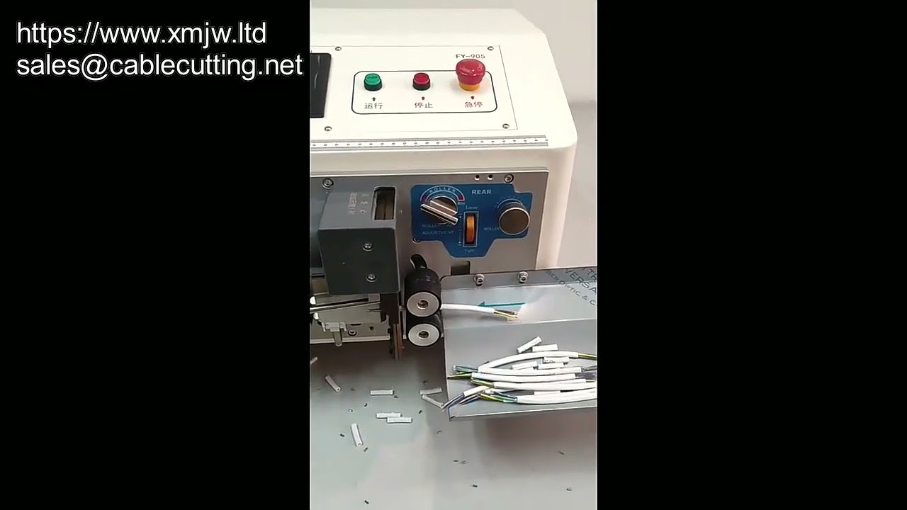 Automatische Kabelstripmachine voor Meeraderige Omhulde Kabels