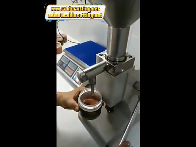 Kleine A03 handmatige vulmachine voor 10-100g - ideaal voor nagellak, gel en lipgloss