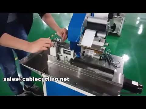 Industriële kabel labelprinter en draadmarkeermachine WPM-6130 – efficiënt en traceerbaar