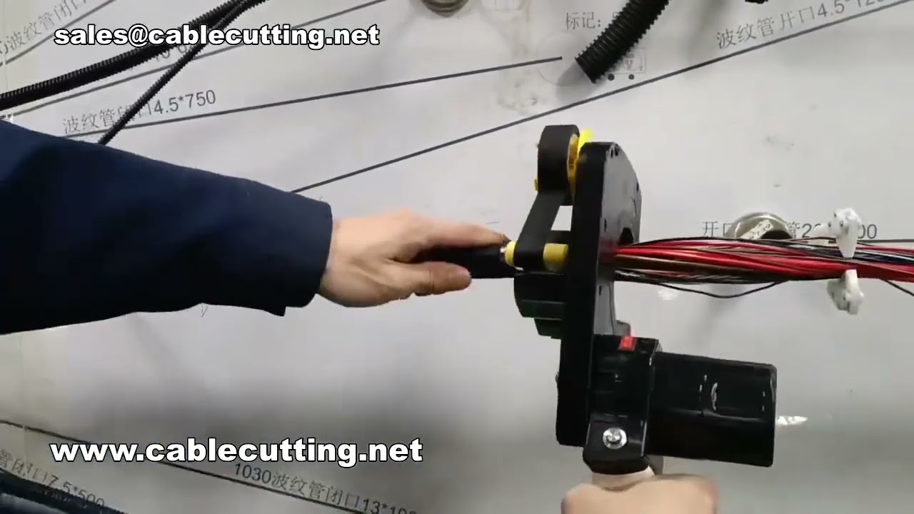Verbeterde handmatige tapetool voor grote diameters – Lichtgewicht & Hoog rendement – Fabrieksdemo