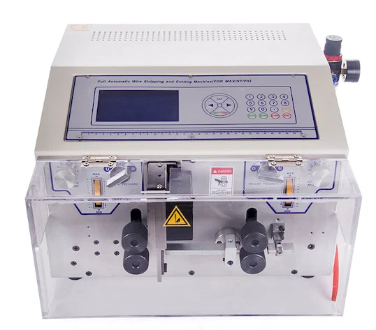 Automatische Vlakkabel Stripper en Snijder WPM-09BHT - Draadknip- en Stripmachine