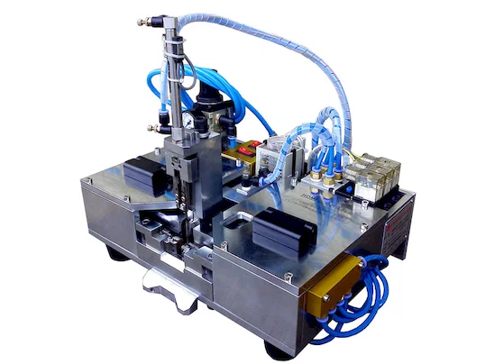 Dubbelzijdige Draadstripmachine WPM-903 - Semi-automatische Draadborstelmachine